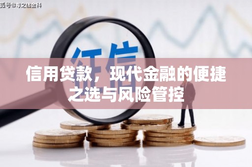 旅顺口信用贷款，现代金融的便捷之选与风险管控