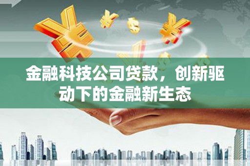 汕尾金融科技公司贷款，创新驱动下的金融新生态
