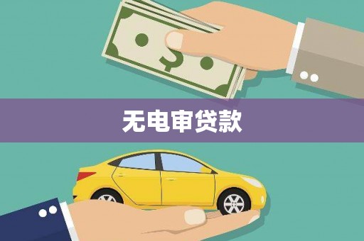 曹妃甸无电审贷款