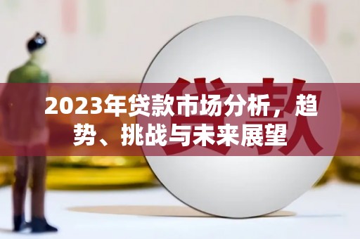 佳冬2023年贷款市场分析，趋势、挑战与未来展望