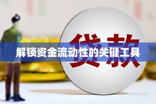 昭平解锁资金流动性的关键工具