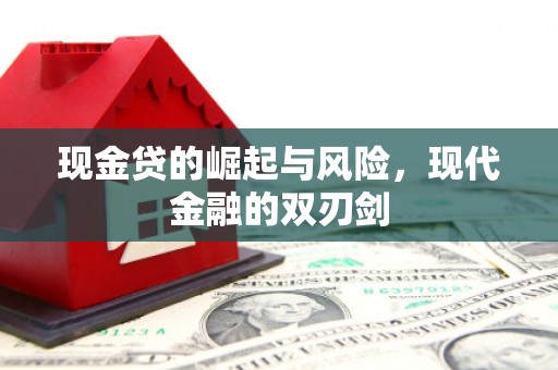 灵宝现金贷的崛起与风险，现代金融的双刃剑