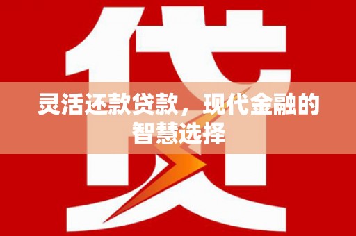 花莲灵活还款贷款，现代金融的智慧选择