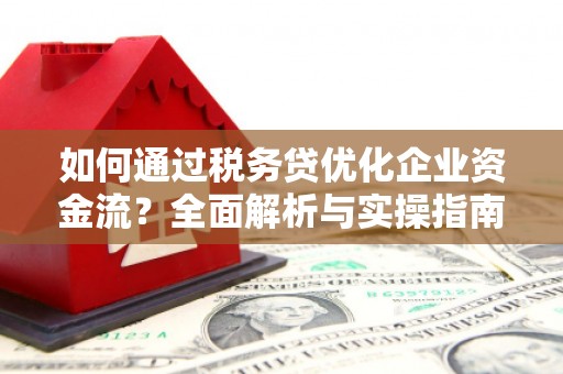 犍为如何通过税务贷优化企业资金流？全面解析与实操指南