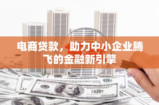 平南电商贷款，助力中小企业腾飞的金融新引擎