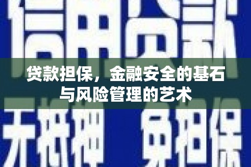 双清贷款担保，金融安全的基石与风险管理的艺术