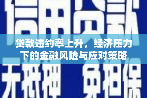 壶关贷款违约率上升，经济压力下的金融风险与应对策略