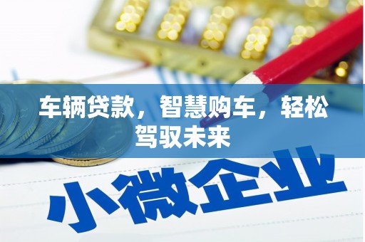 富锦车辆贷款，智慧购车，轻松驾驭未来