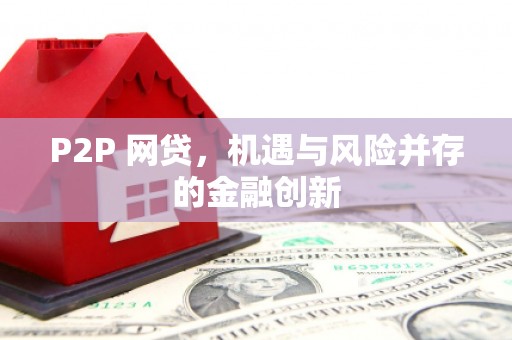 若尔盖P2P 网贷，机遇与风险并存的金融创新