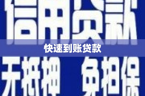 盐田快速到账贷款