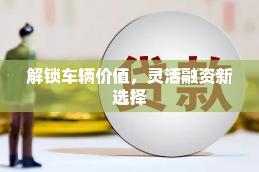 营口解锁车辆价值，灵活融资新选择
